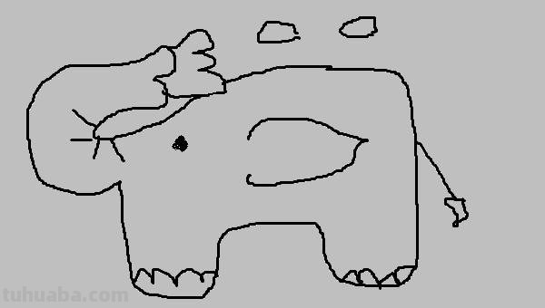 大象怎么画简笔画（大象怎么画简笔画 一步一步）