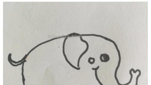 大象怎么画简笔画（大象怎么画简笔画 一步一步）