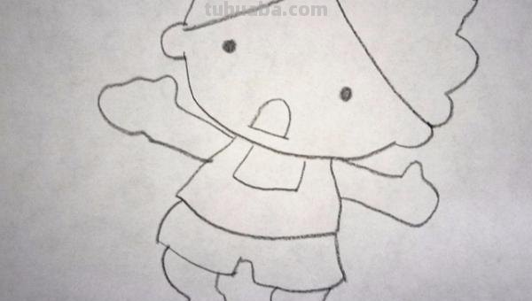 篮球怎么画简笔画（坤坤打篮球怎么画简笔画）