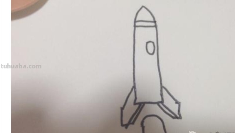 火箭简笔画怎么画（神舟火箭简笔画怎么画）