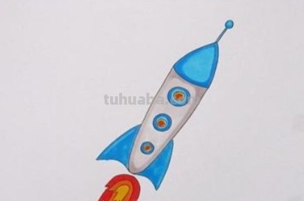 火箭简笔画怎么画（神舟火箭简笔画怎么画）