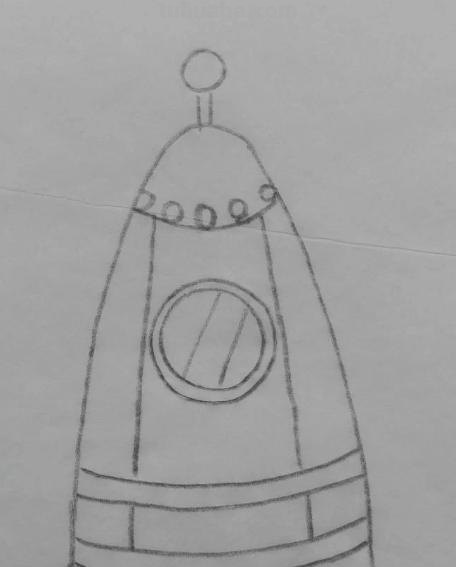 火箭怎么画简笔画(火箭怎么画简笔画 涂色) 火箭怎么画简笔画(火箭怎么画简笔画 涂色)