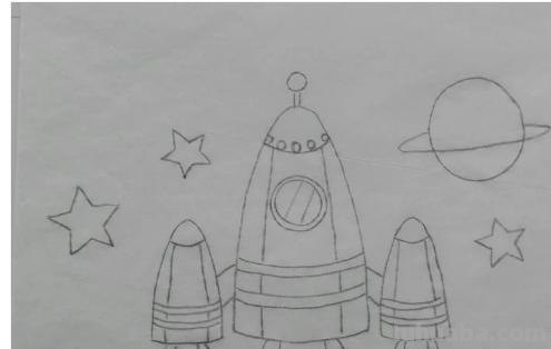 火箭怎么画简笔画(火箭怎么画简笔画 涂色) 火箭怎么画简笔画(火箭怎么画简笔画 涂色)