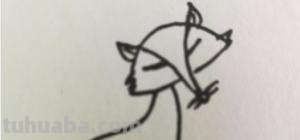 狐狸怎么画简笔画（狐狸怎么画简笔画可爱）