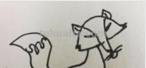 狐狸怎么画简笔画（狐狸怎么画简笔画可爱）
