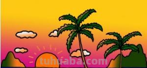 夕阳彩铅怎么画（夕阳彩铅怎么画简单）