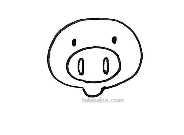 简笔画小猪怎么画（简笔画小猪怎么画的）