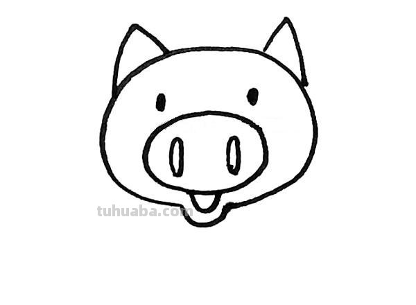 简笔画小猪怎么画（简笔画小猪怎么画的）