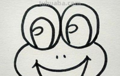 青蛙简笔画怎么画（）
