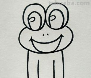 青蛙简笔画怎么画（）