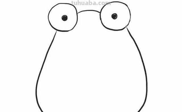 青蛙简笔画怎么画（）