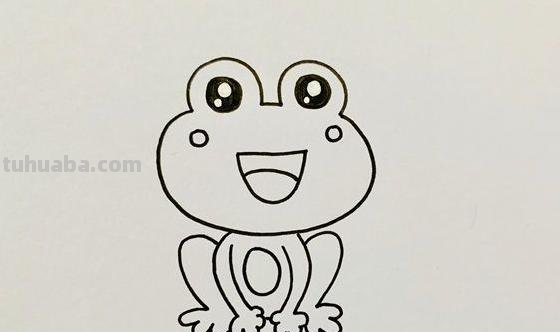 青蛙简笔画怎么画（）