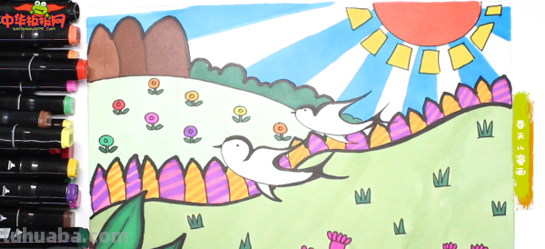 春天怎么画简笔画（春天怎么画简笔画图片）