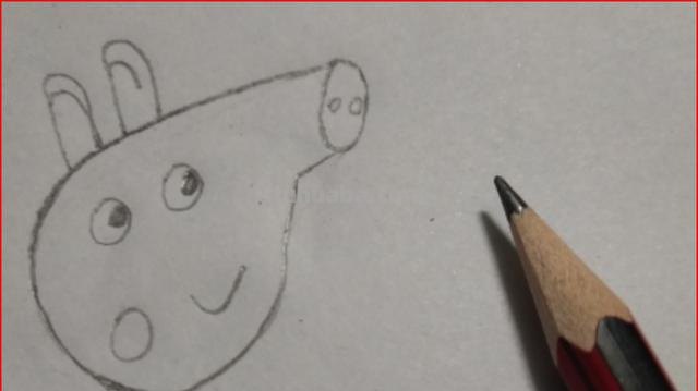 小猪简笔画怎么画（三只小猪简笔画怎么画）