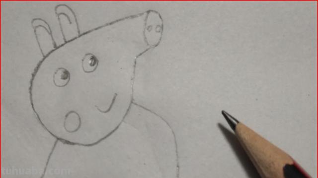 小猪简笔画怎么画（三只小猪简笔画怎么画）