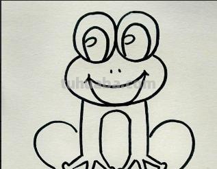 简笔画青蛙怎么画（）