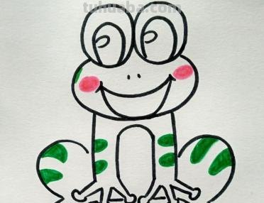 简笔画青蛙怎么画（）