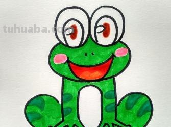 简笔画青蛙怎么画（）