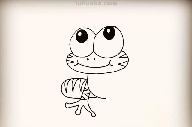 简笔画青蛙怎么画（）