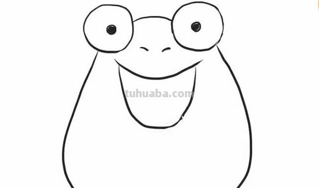 简笔画青蛙怎么画（）