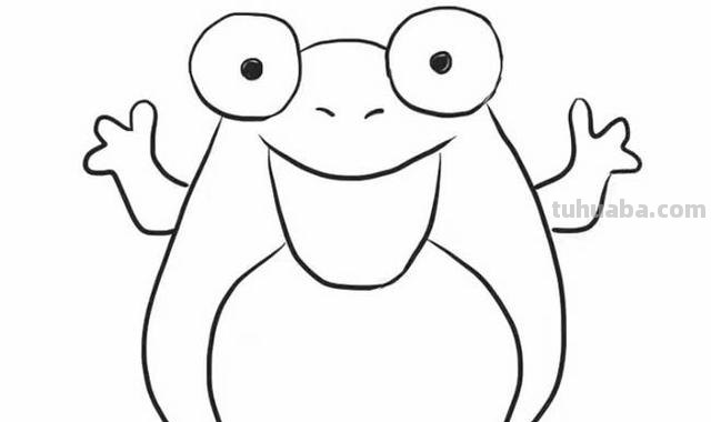 简笔画青蛙怎么画（）