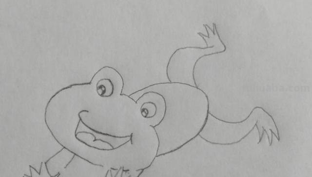 简笔画青蛙怎么画（）