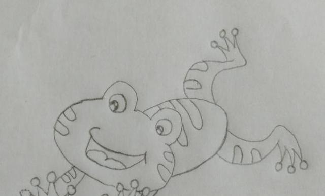 简笔画青蛙怎么画（）