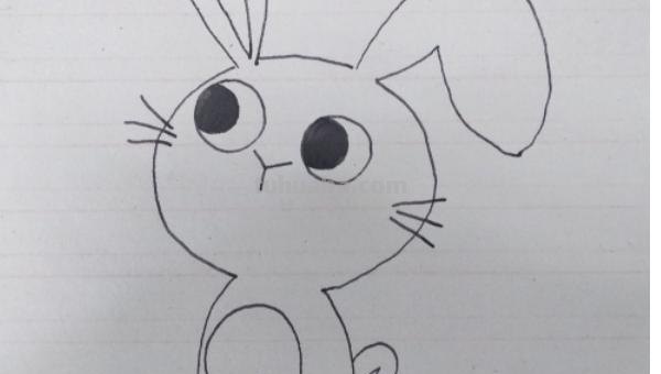 小兔子简笔画怎么画（小兔子小兔子简笔画怎么画）