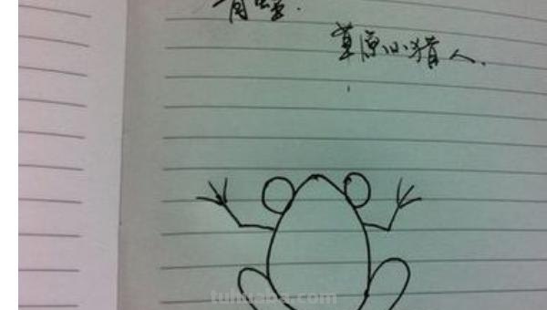 青蛙怎么画简笔画（）