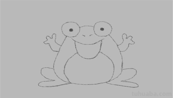 青蛙怎么画简笔画（）