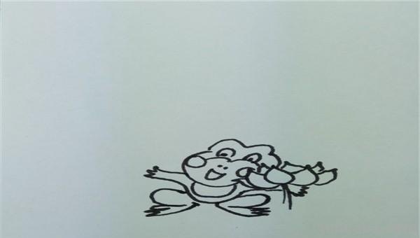 青蛙怎么画简笔画（）