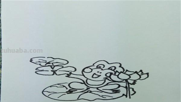 青蛙怎么画简笔画（）