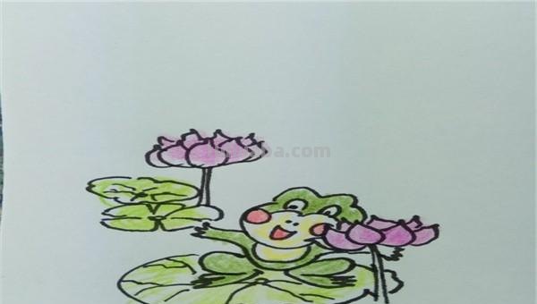 青蛙怎么画简笔画（）