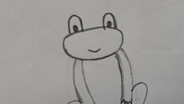青蛙怎么画简笔画（）
