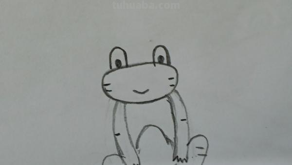青蛙怎么画简笔画（）