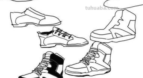 鞋怎么画简笔画（运动鞋怎么画简笔画）