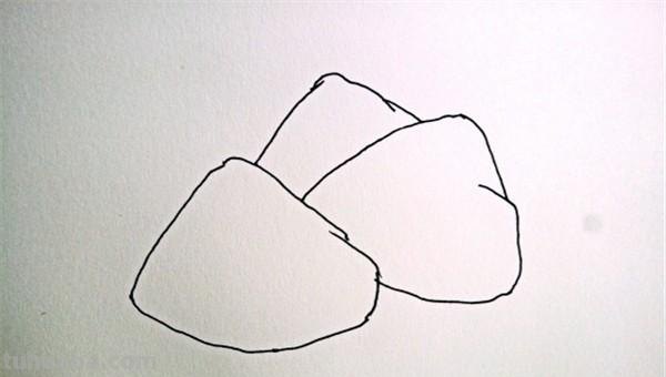 简笔画粽子怎么画（简笔画粽子怎么画又好看）