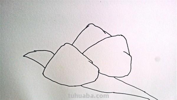 简笔画粽子怎么画（简笔画粽子怎么画又好看）