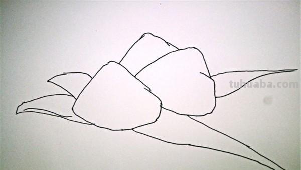 简笔画粽子怎么画（简笔画粽子怎么画又好看）