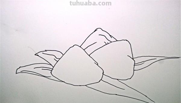 简笔画粽子怎么画（简笔画粽子怎么画又好看）