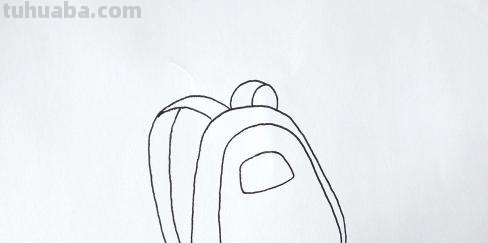 书包怎么画简笔画（打开书包怎么画简笔画）