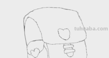 书包怎么画简笔画（打开书包怎么画简笔画）