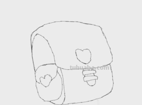 书包怎么画简笔画（打开书包怎么画简笔画）