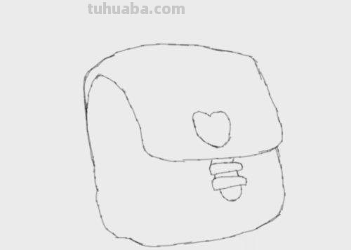 书包怎么画简笔画（打开书包怎么画简笔画）