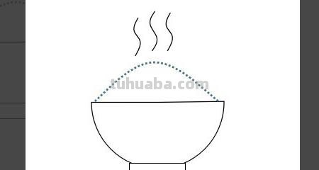碗怎么画简笔画（女生洗碗怎么画简笔画）