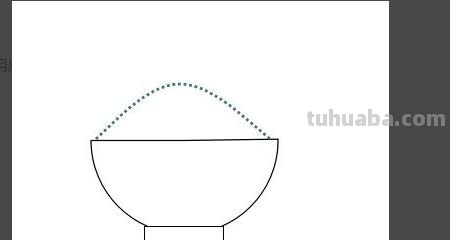 碗怎么画简笔画（女生洗碗怎么画简笔画）