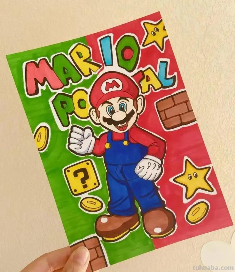 这样的40种儿童简笔范画作品太惊艳了，太棒了！赶紧收藏备用！