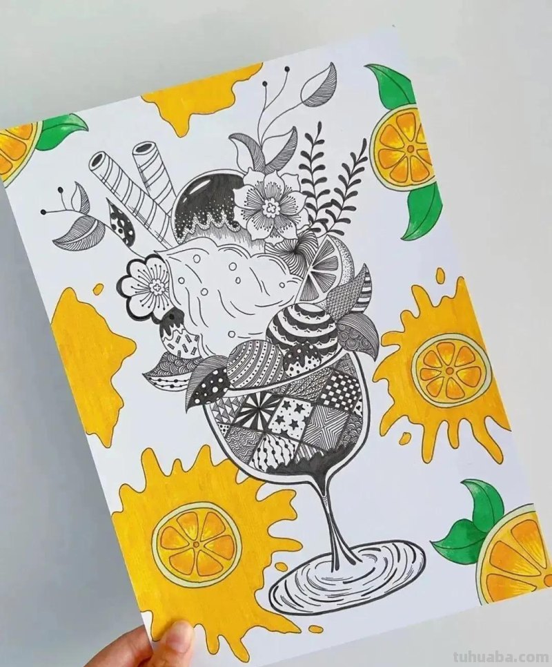 这样的40种儿童简笔范画作品太惊艳了，太棒了！赶紧收藏备用！