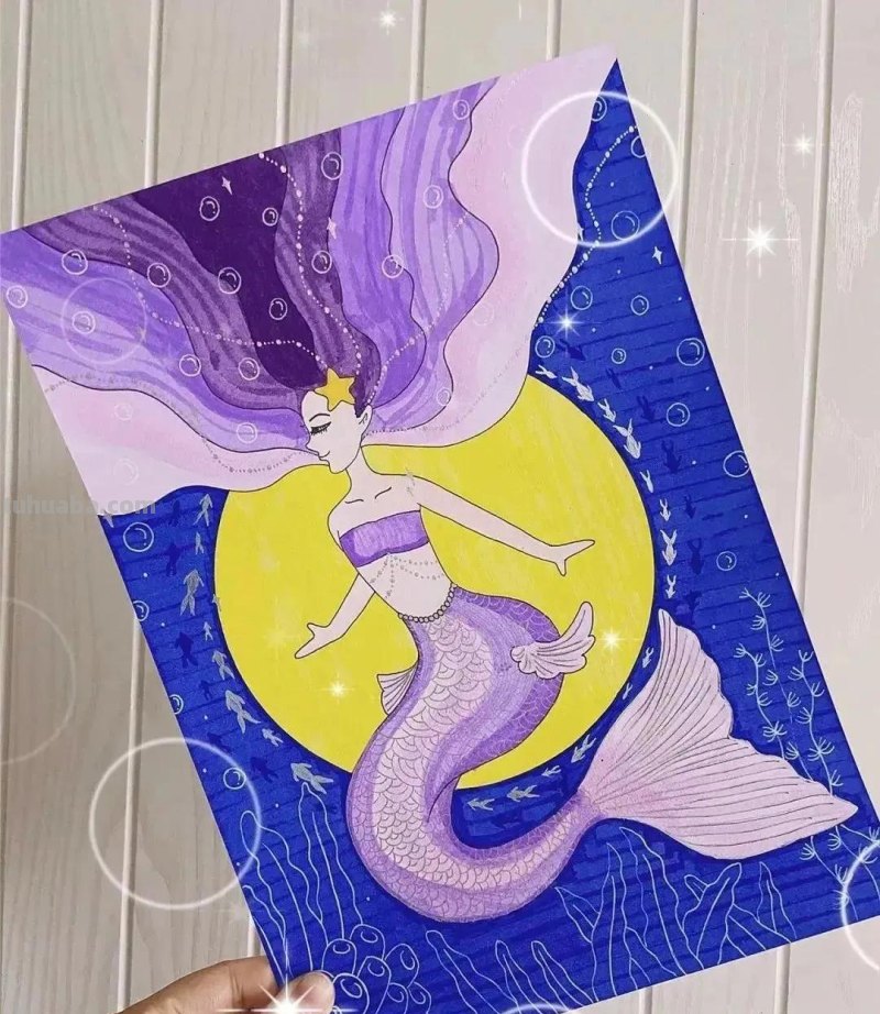 这样的40种儿童简笔范画作品太惊艳了，太棒了！赶紧收藏备用！