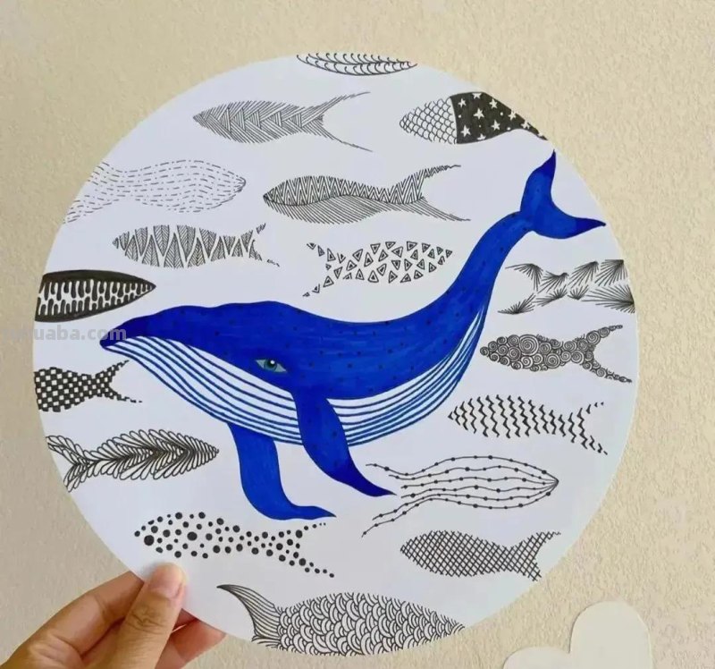 这样的40种儿童简笔范画作品太惊艳了，太棒了！赶紧收藏备用！